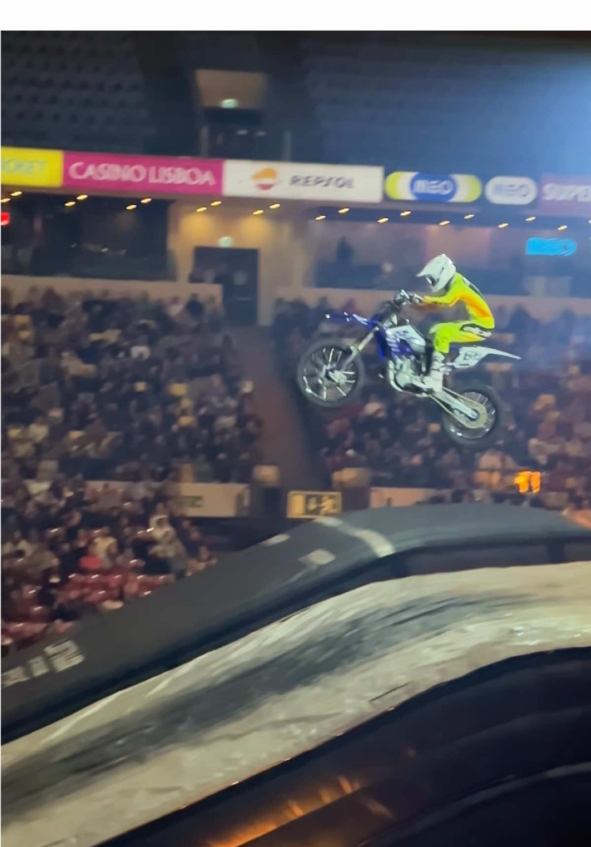 at meo arena lisbon, portugal 🇵🇹  #supercross #motocross #fmx #motocrossfreestyle #europe  @josemincha 