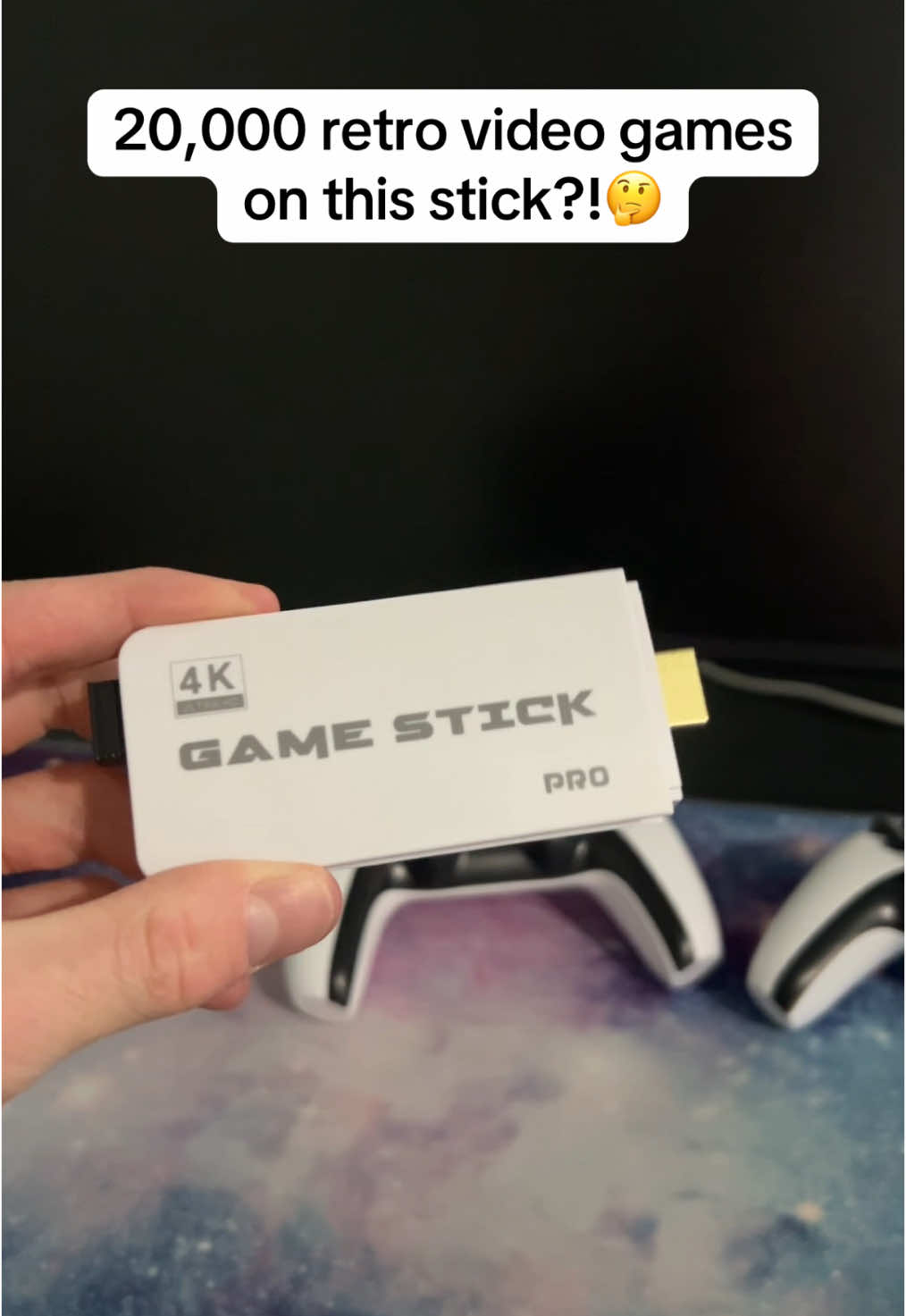 Best retro game stick with 20,000 video games! #games #videogames #retrogaming #gamestick #gaming