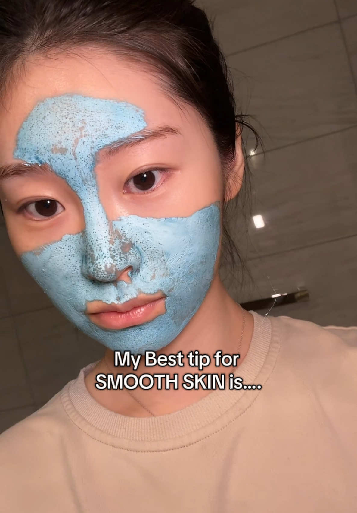 Watch till the end to see the result✨🫶 #kbeauty #skincare #glowyskin #mudmask #skincaretips 