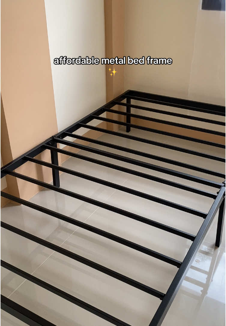 Affordable metal bed frame #bedframe #metalbedframe #fyp 
