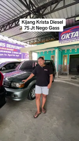 Kijang Krista Diesel tahun 1998 AE Ngawi #oktamotorngawi #mobilbekas #mobilbekasberkualitas #mobilbekassurabaya #mobilbekasmurah #jualbelimobilbekaskediri #fyp 