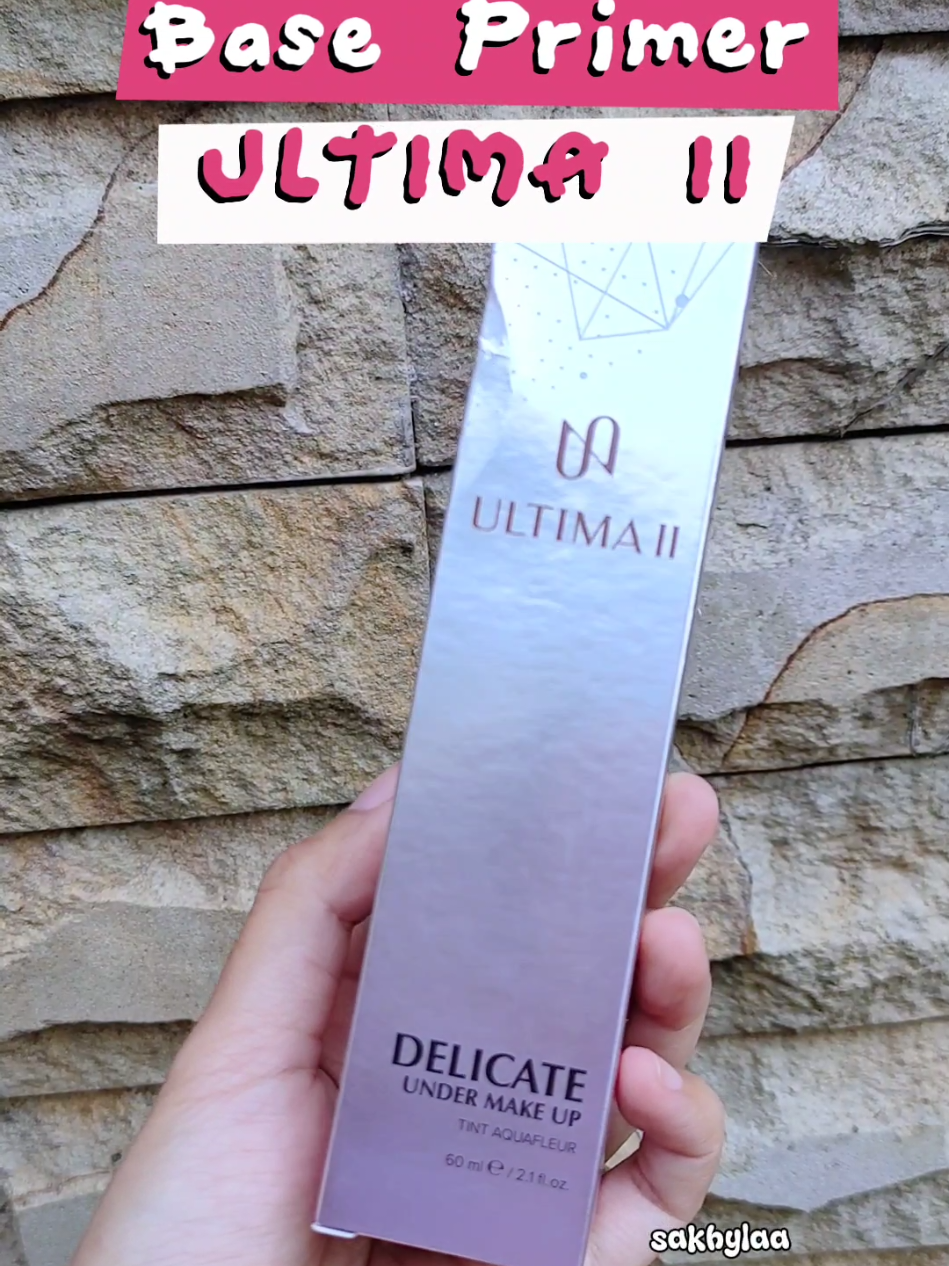 base primer pelembap dasar make up ultima II #fyp #skincare #pelembab #basemakeup 