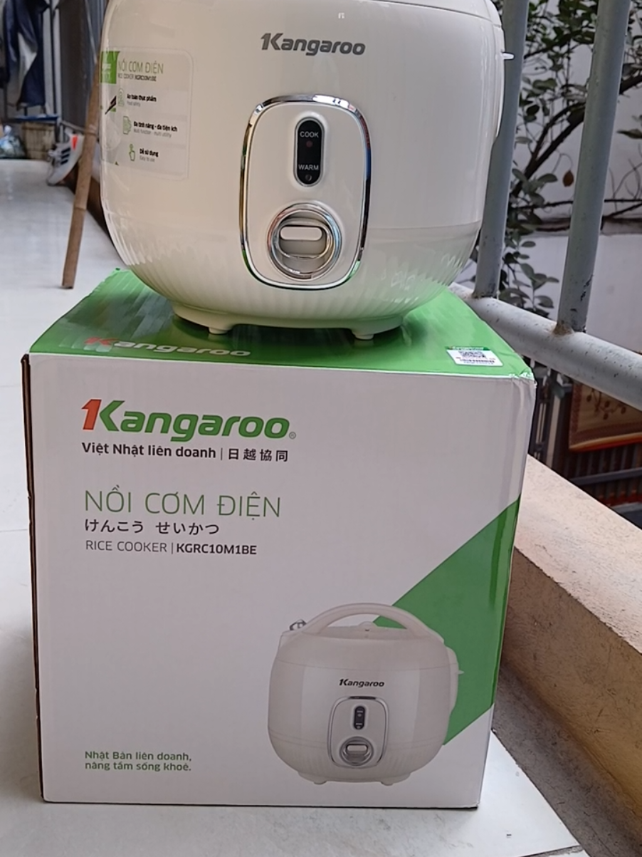 nồi đẹp,nhận hàng ưng lắm #xuhuong #shopconongvang #noicomdien #noicomdienmini #kangaroo 