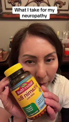 I’ve been taking 1000 mcg of vitamin B12 (Nature Made) 3x/week for the last couple of months in the hopes that is can help with my peripheral neuropathy and it’s been helping! I’ve seen improvements in my hands and have noticed my feel don’t hurt as much.  #neuropathy #breastcancer #sideeffects #b12 #vitaminb12 