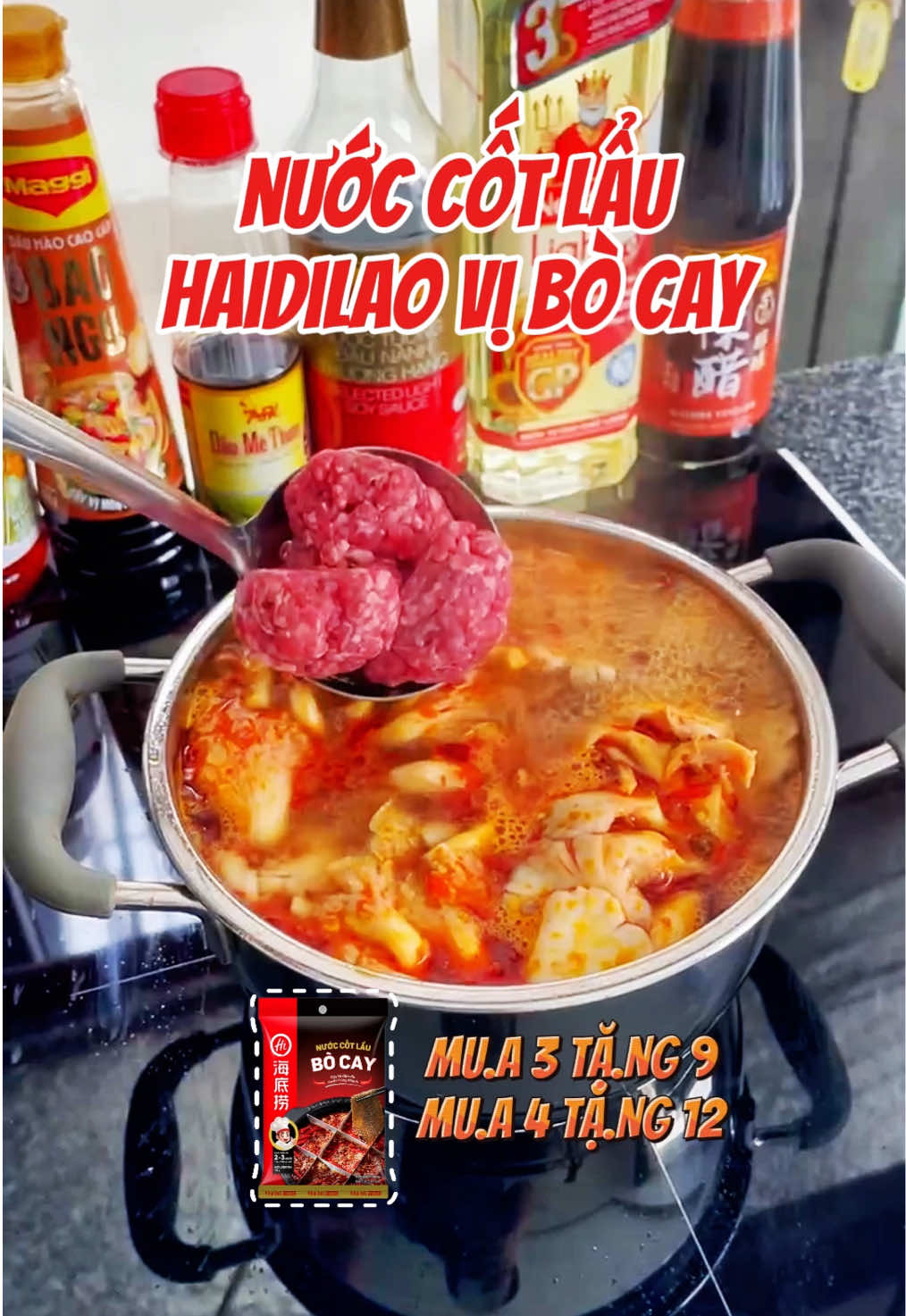 Chán cơm thèm lẩu? Đã có ngay cốt lẩu Haidilao chuẩn vị như ngoài tiệm!  🔥 Đặc biệt: Mua 3 tặng 9, mua 4 tặng 12!  😍 Nhanh tay chốt đơn kẻo lỡ nha! 💨  #haidilao #cotlau #cotlauhaidilao #hotpot #dealhot #nhanhtaysanngay  #xuhuong #trending 