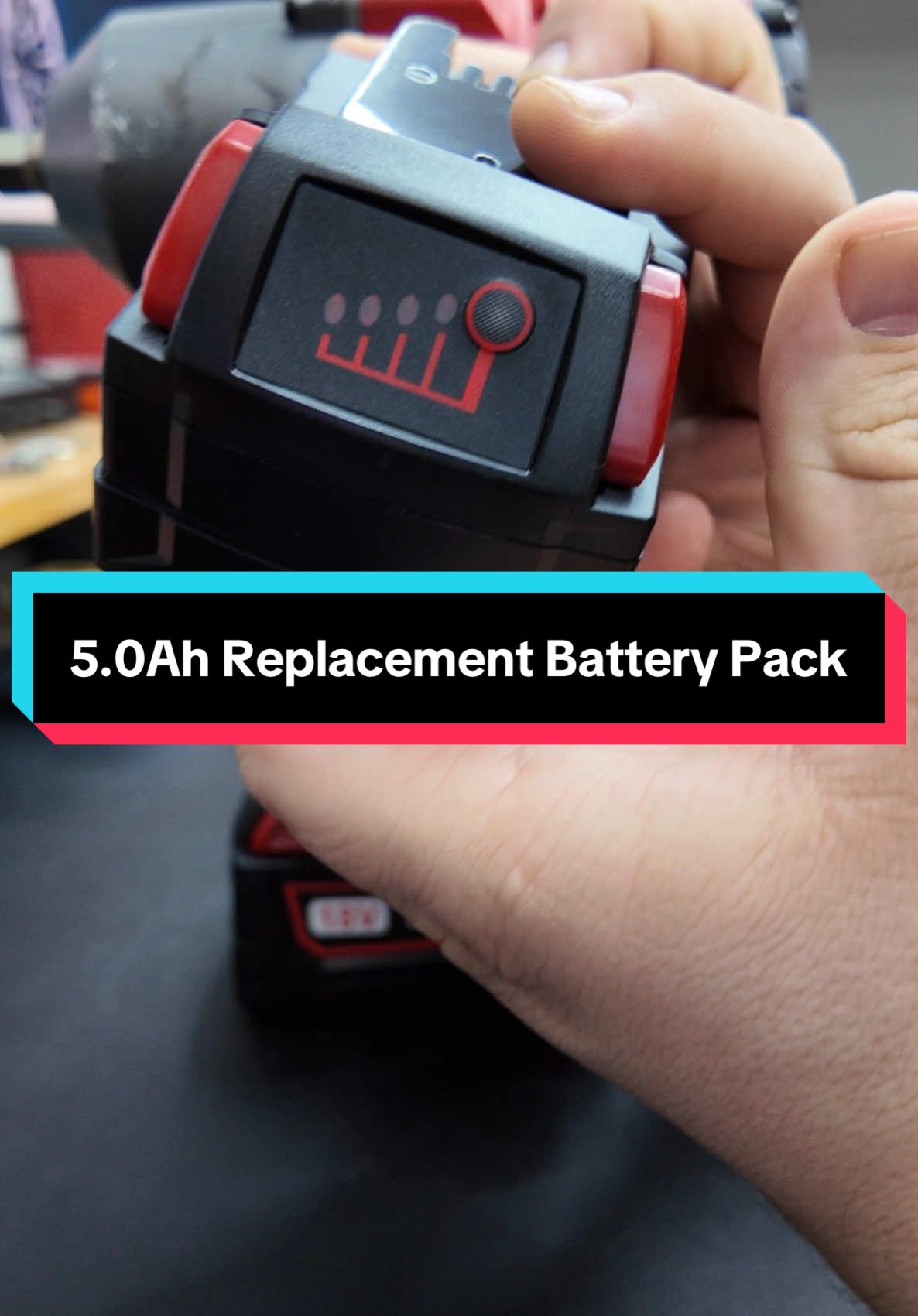 5.0Ah Replacement Battery Pack #battery #impactbattery #m18 #bateriadetaladro #tool 
