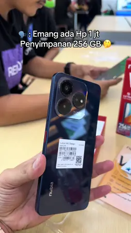 Sejutaan penyimpanan 256 Gb 🥵🔥 #ztenubiav60design #gadget #fyp #trending 
