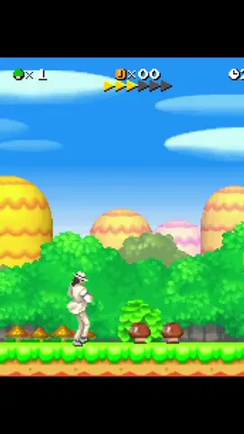 Michael Jackson in Super MarioBros #Gaming #play #supermariobros #Supermario 
