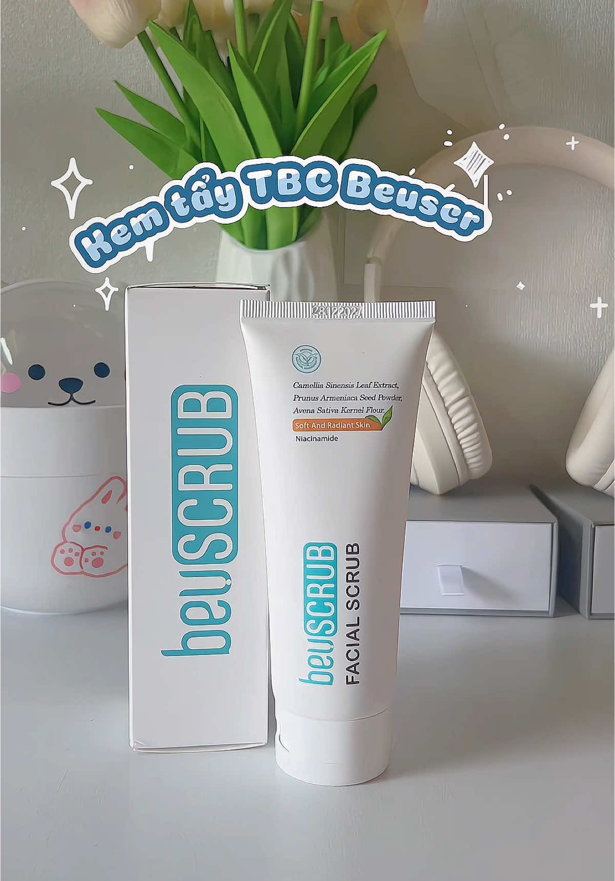 Tẩy tbc beuscrub #review#unboxing#taytebaochet#beuscrub  