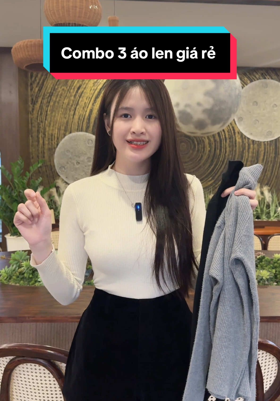 Combo 3 áo len giá rẻ #aolen #aolennu #aonu 