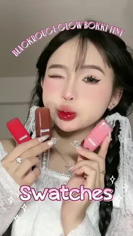 Tô son xinh gặp anh nhận lì xì #blackrouge #glowbokkitint #swatchson #sonxinh