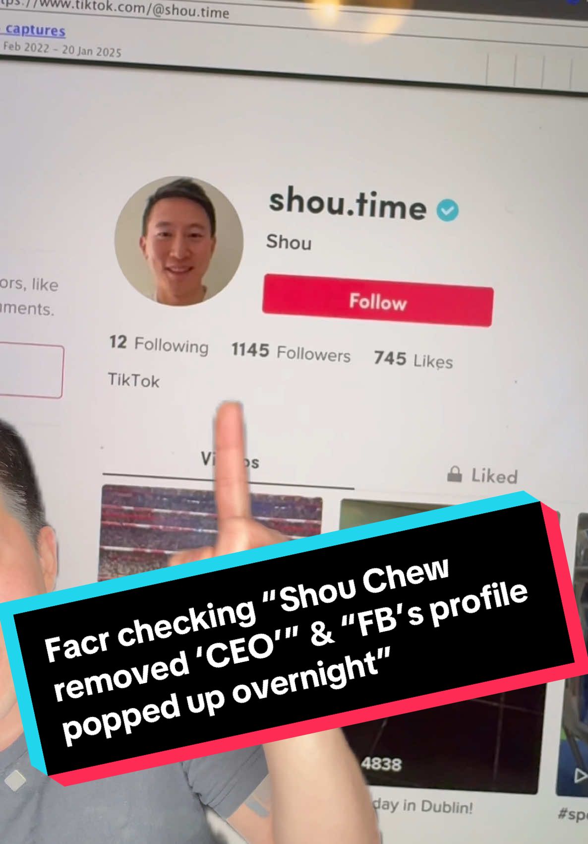 I’m tired and haven’t eaten anything yet today making these videos. So pls don’t make me be the only adult on this platform for today. #tiktokban #meta #shouchew 