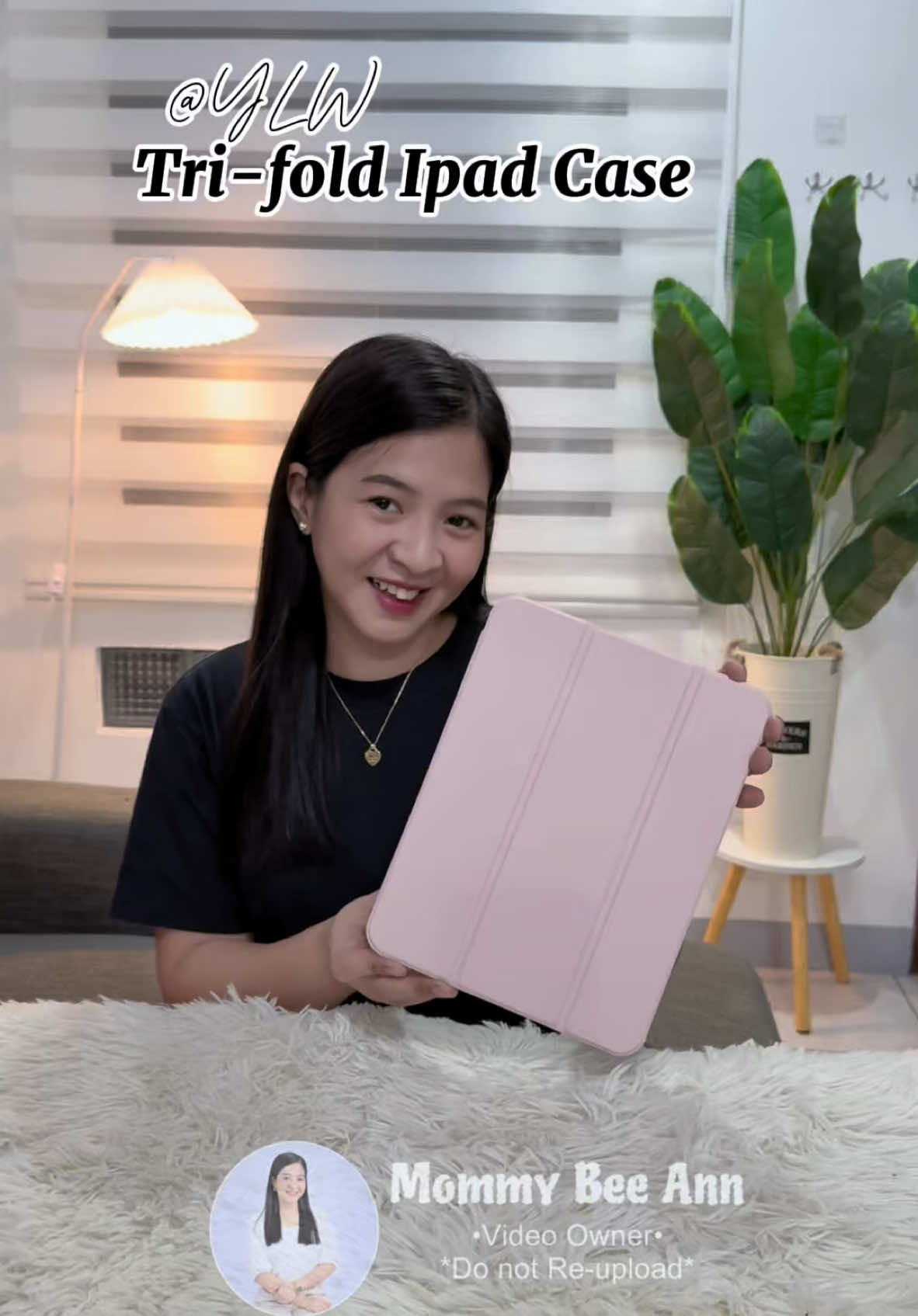 Ang ganda nga nitong iPad Case Tri-fold ng @YLW. Get yours now. Click the yellow basket. #ipadcase #caseforipad #shockproofipadcase 