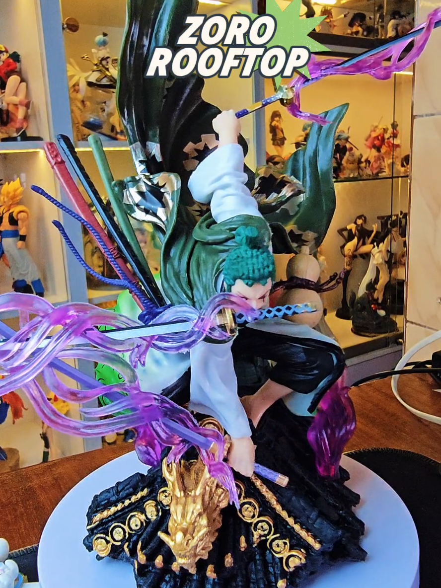 zoro rooftop zoro genteng one piece actiin figure #roronoazoro  #actionfigure  #deenetshop  #deefastdelivery 
