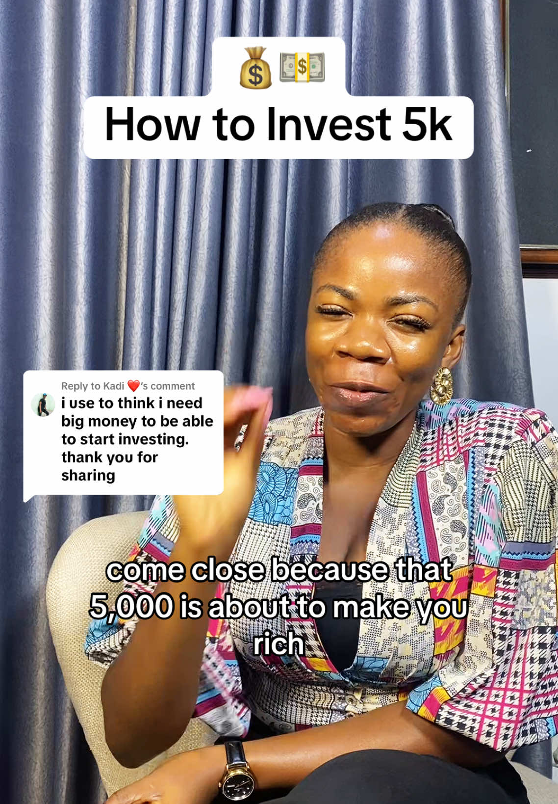 Replying to @Kadi ❤️ This is how to invest and build wealth with small money. #howtoinvest #investinnigeria #investingforbeginners #invest #investments #financecoach #PersonalFinance #stocks #financialliteracy #financialfreedom 