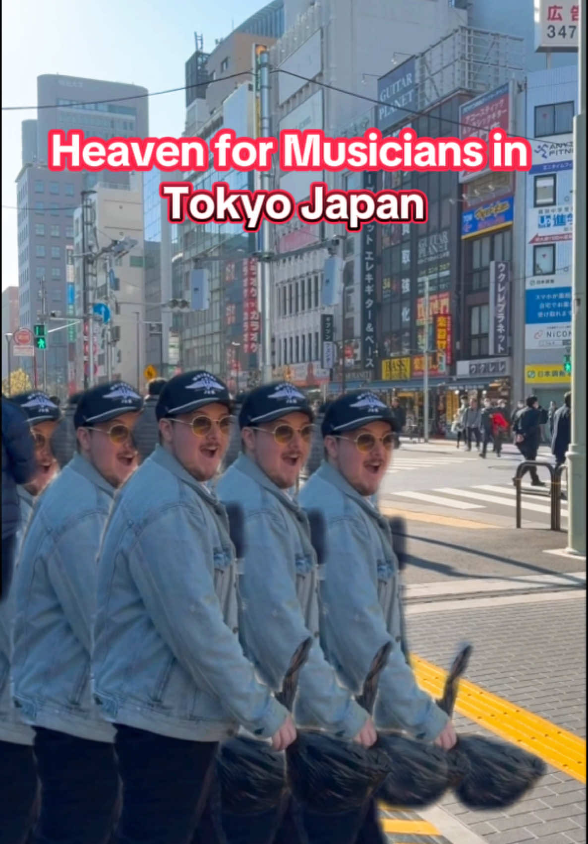 A little update video now that we’re back🤘🇯🇵🎸 #fyp #tokyo #japan #ochanomizu #bass #basstok #bassists #bassist #citypop #tatsuroyamashita #bass #bassistsoftiktok #japanesemusic #japanesemusician #musician #musicians #musiciansoftiktok #tokyojapan @AJ wolf 
