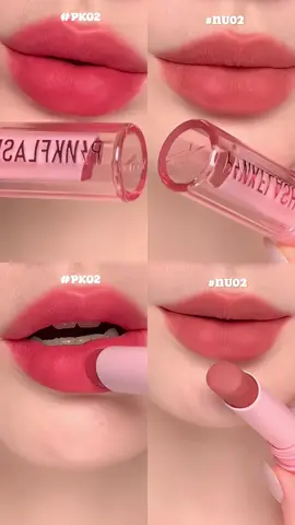 Lipstik yang nggak nempel di gelas, tahan air dan nggak gampang luntur, warnanya juga cantik banget~ #pinkflash #pinkflashbeauty #mattelipstick #transferprooflipstick