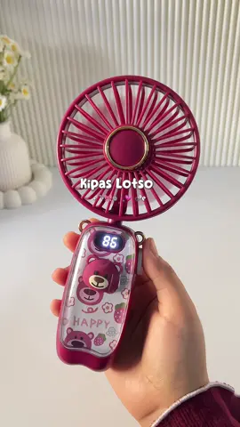 Kipas lotso super lucu💗 #kipasangin #kipasmini #kipasanginportable #kipasportable #kipasmurah #kipasanginmini #lotso #fyp 