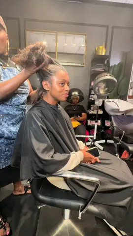 Don’t you hate it when the stylist won’t stop touching the hair once it’s done 😂.. anywayyy did a cute lil pixie for this cutie ☺️  booking info in bio.  LOCATION: Los. Angeles 📍 #hair #BlackTikTok #hairtok #blackgirlhairstyles #hairtok #pixiecut #blackgirlluxury #fingerwaves #fyp 