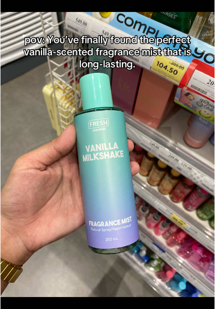 soft girl lang 🎀 ang bango neto!!😭💗 #freshscentlab #fragrancemist #vanillamilkshake #perfumerecommendations #mist #scent #fyp 