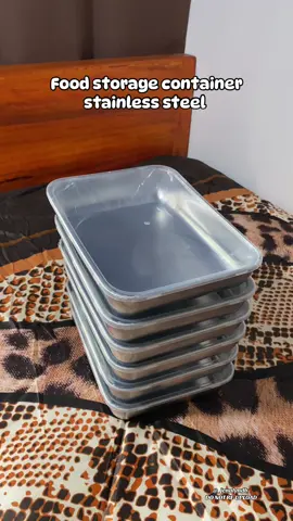 Food storage container stainless steel #stainlesssteelfoodstorage #foodtray #foodstorage #foodcontainer #6pcsstainlesssteelfoodstorage 