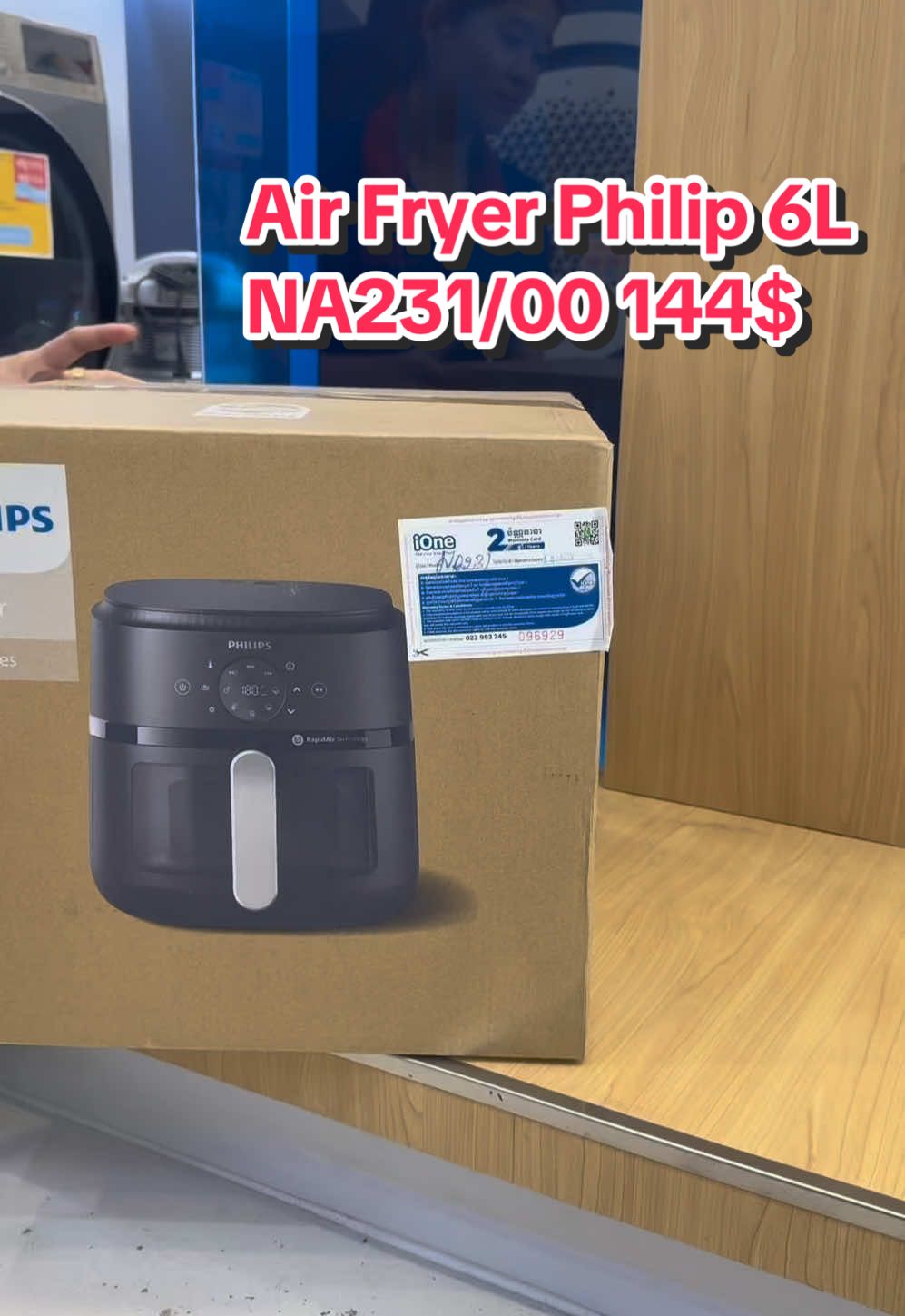 🔥🍗🍗 Air Fryer Philip 6L NA231/00 144$ #airfryer #philip ##viralvideo #duet #nikasensok #reels #homeappliance #electronics #foryou #foryoupage #viral #trending #tiktok #fyppppppppppppppppppppppp #newarrival 