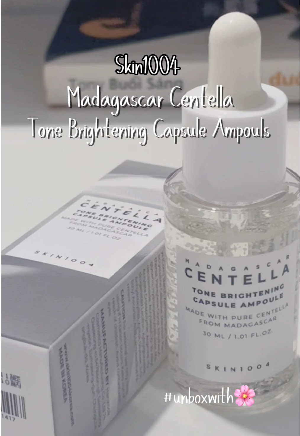 Tinh chất dưỡng sáng SKIN1004 Madagascar Centella Tone Brightening Capsule Ampoule 30ml##capcut##tiktok##xuhuongtiktok##skin1004##ampouleserum##centellaampoule