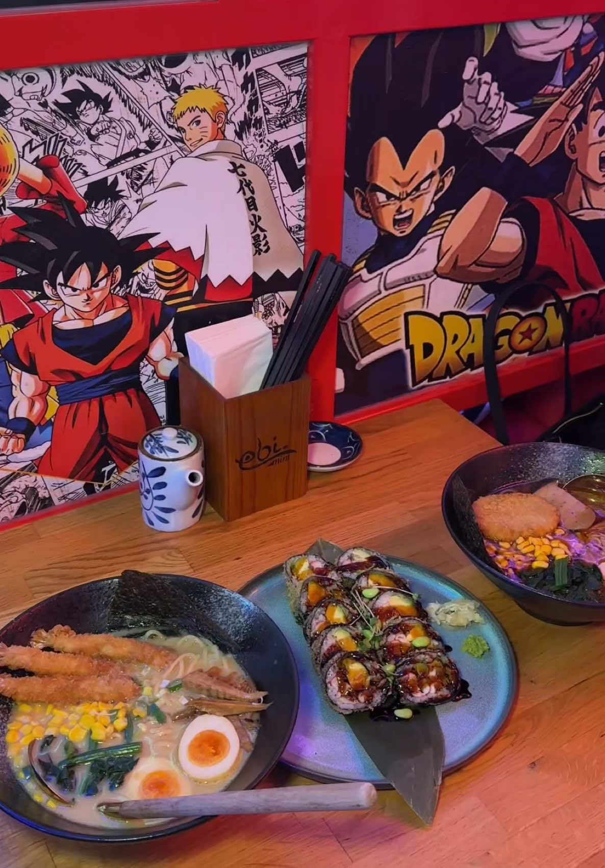 Anime Ramen in Wien - Ebi Mini 📍Gumpendorfer Straße 3/4, 1060 Wien #viennafood #foodhotspot #ramen #anime #vienna 