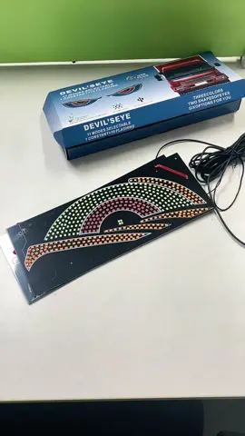 Cool Devil Eyes LED Screen for Car Windowshield #car #cardecoration #carlights #caraccesories #uk 
