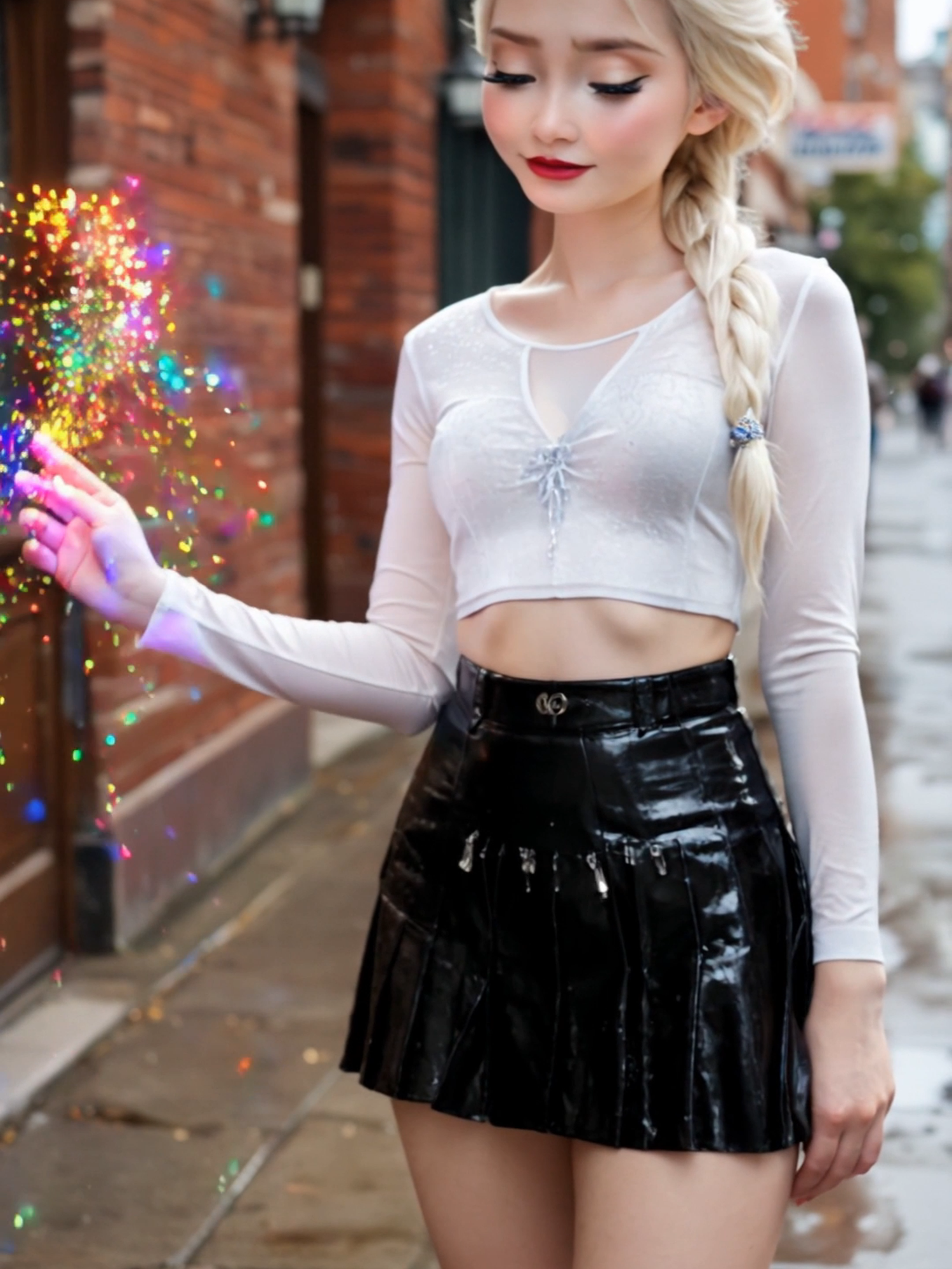 Big City Life 🌇 #PixelatedDreams #froze #frozen2 #AIArt #city #street #edit #movie