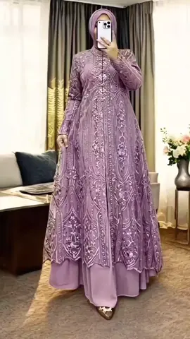 GAMIS KONDANGAN DRESS BROKAT BAHAN CERUTY BABYDOLL MEWAH #gamis #gamiskondangan #gamisbrukat #gamisbrokat #dress #dressbrukat 