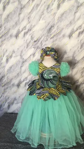 Made wi love 🎀🩵#CapCut #ballgown #kiddiesparty #birthdaygirl #kiddiescoutureempire #ballgowns #goviral #kids #ankara #kiddies 