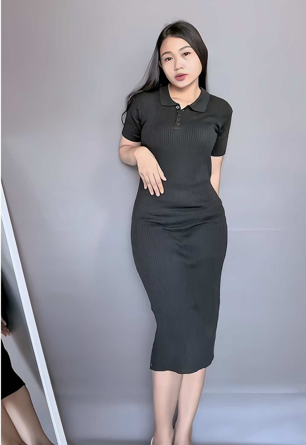 Basic Dress wajib punya titik !  #blackdres  #basicdress  #dresshitam 