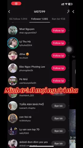 Mình trả fl mn nha ❤️❤️#xuhuongtiktok #tiepthilienket #tuongtactiktok #tiktoksaler #follower 