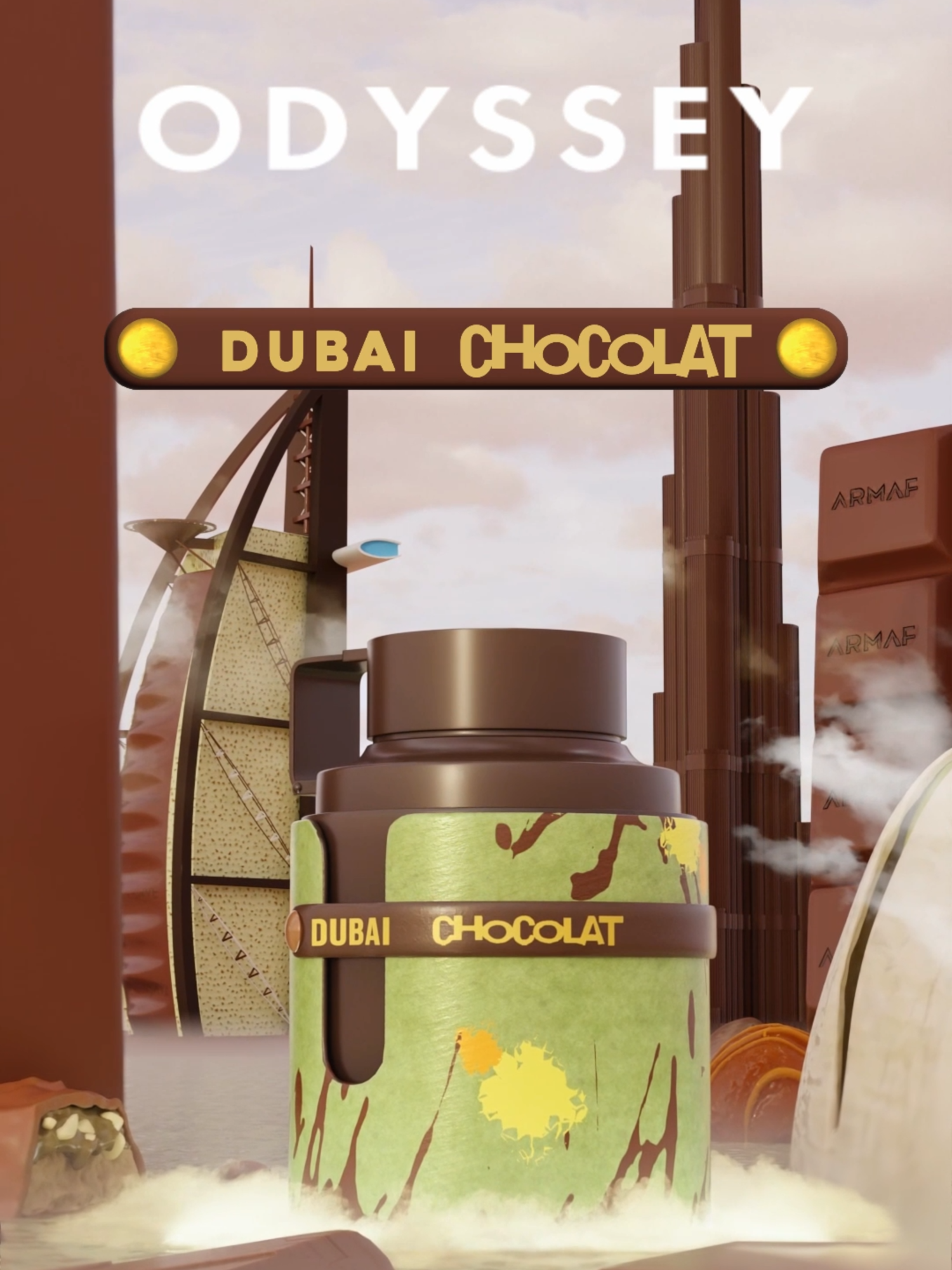 Brace yourself because our ARMAF Odyssey collection is about to get bigger—and just a little bit sweeter with DUBAI CHOCOLAT! 🍫✨Get ready for the ultimate indulgence with chocolate's irresistible charm! 🍫 #Newarrival #ARMAF #ArmafFragrances #scentoftheday #chocolat #perfumes #perfumeaddict #odyssey #FragranceAddict #LuxuryPerfumes #bestfragrance #SmellGoodFeelGood #kunafa #pistachio #ARMAF #Sotd #gourmandfragrance