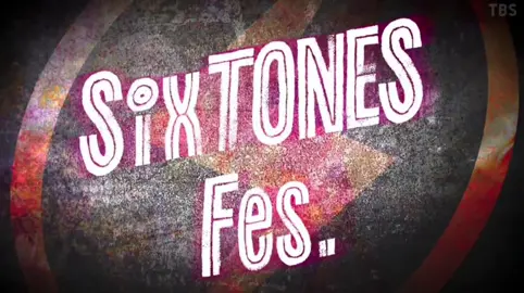SixTONES Fes 1.こっから　 2.imitation rain  3.マスカラ #sixtones 