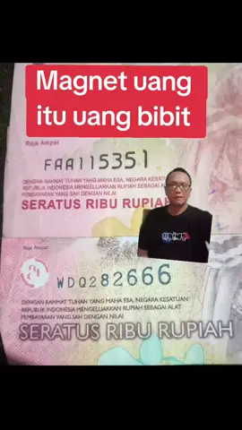 Uang bibit adalah magnet uang jadi wajib punya #fyp #foryoupage #4u #XYZBCA #masukberanda 