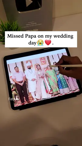 Adding a late father to a wedding photo is a very precious and emotional moment for them 🥹❤️. Website product name : Digital Merge Portrait To order click the link in bio/contact us on WhatsApp : +91 9778138221 Website : fabusframes.com #fabusframes #digitalart #digitalmerge #manipulation #digitalphoto #photography #edit #family #picture #lostlovedones #emotional #surprise #gifts #unique #gifts #for #you #family #tiktok #tiktokviral #videoviral #viralvideo #viraltiktok #videos #trendingvideo #songs #shippingworldwide🌍✈️  [Digital Merge, Digital Photo Manipulation, Photo Compilation, Family Photo Merge, Digital art, Photo to Art, Unique Gift]
