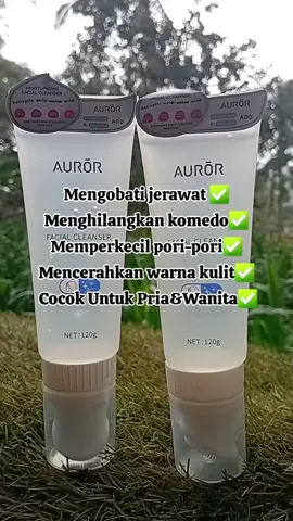 【BPOM】AUROR Pembersih Wajah / Asam Amino Asam Salisilat Facial Cleanser /Penghilang Jerawat/Mencerahkan Warna Kulit/Menghilangkan Komedo/Mengecilkan Pori-pori/Unisex/Pembersih Wajah Pengontrol Minyak