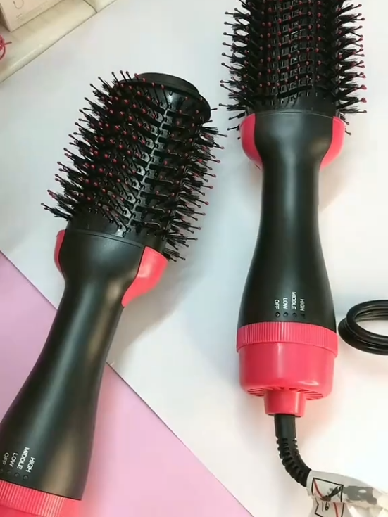 Escova Secadora Alisador Elétrica Quente Cabelo com 3 em 1 Hair Styler😍 Link promocional aqui nos Comentários✨ #achadinhos #escova #alisador #secadora #cabelosperfeitos 