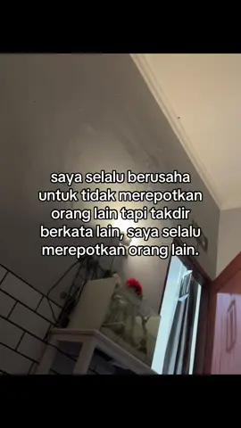 Maaf kalo aku lahir untuk nyusahin kalian