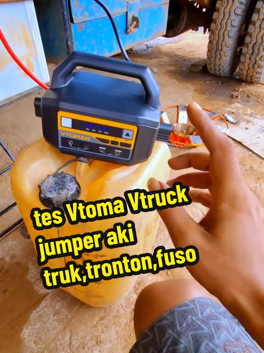 tes VTOMAN VTRUCK cocok buat jumper tronton,fuso,truk,exsavator,langsung start jrenggg#vtoman #vtomanvtruck #vtomanvtruk 