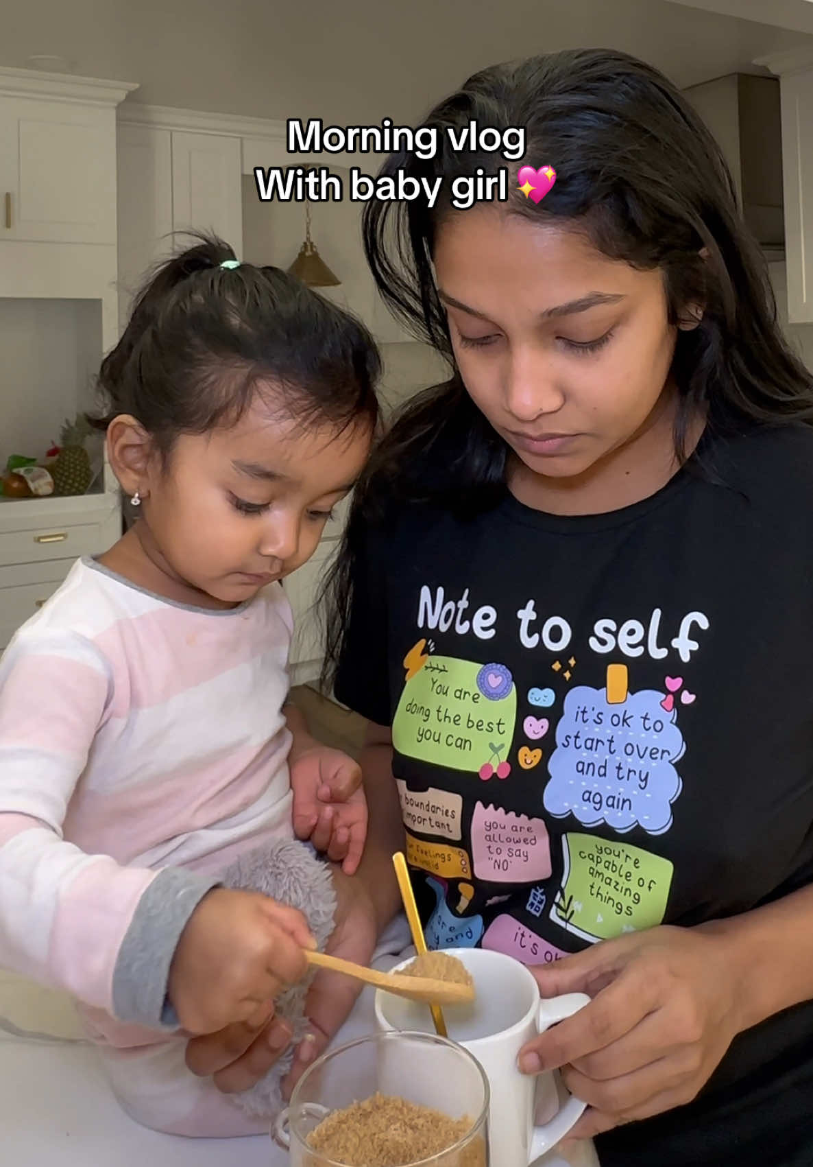 At that age where she wants to do everything 😃💖 #toddlers