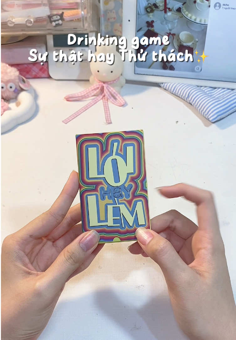 Bộ bài Truth or Dare - Nói hay Làm✨ #foryou #fyp #xh #xuhuong #viral #boardgame #drinkinggame #thathaythach #game 