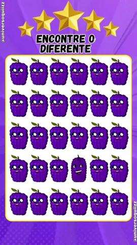 Encontre o diferente #quiz #trivia #trivia #desafio #fyp #viral 