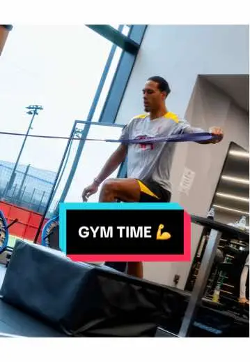 Hitting the gym 🙌🔴 #LiverpoolFC #LFC 