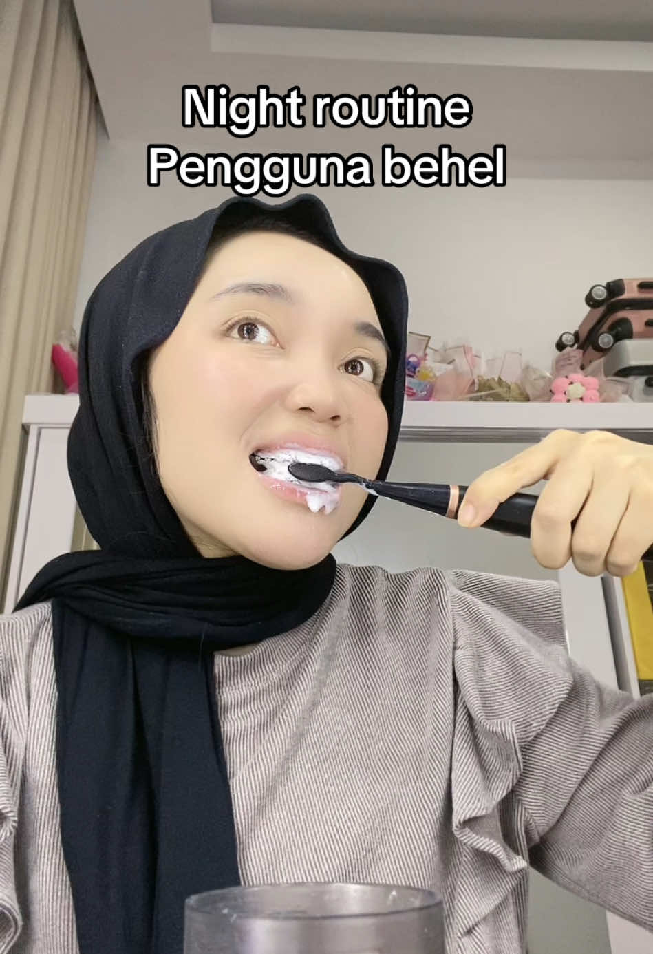 Tontom yee #behelgigi #behelcheck #kontrolbehel #powerchain #penggunabehel #nightroutinepenggunabehel 