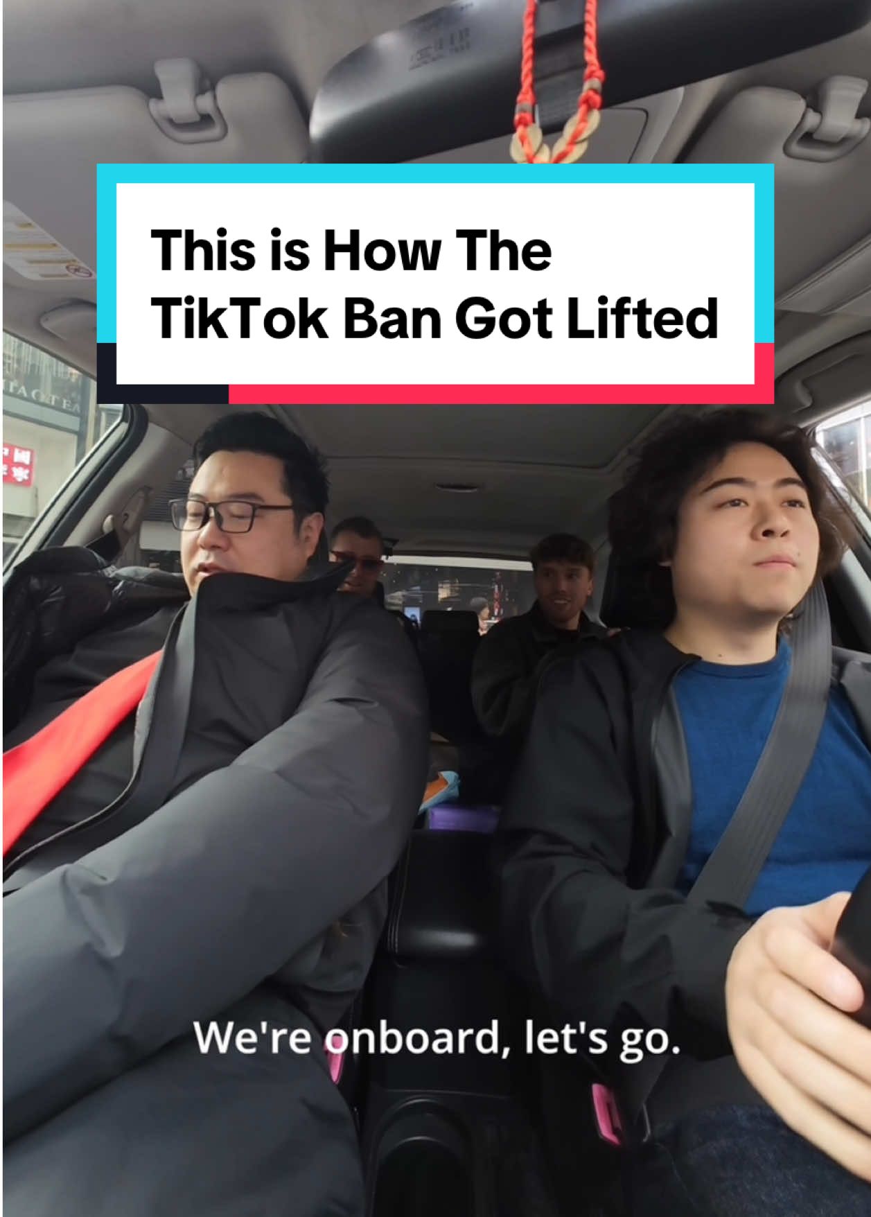 This is how Trump from Temu saved our TikTok from being banned in the USA.  Starring: @trumpbyryan(Chinese Trump) as Trump @Aaron @Food X Bert as body guards #tiktokban #trump #inauguration #chongqing 