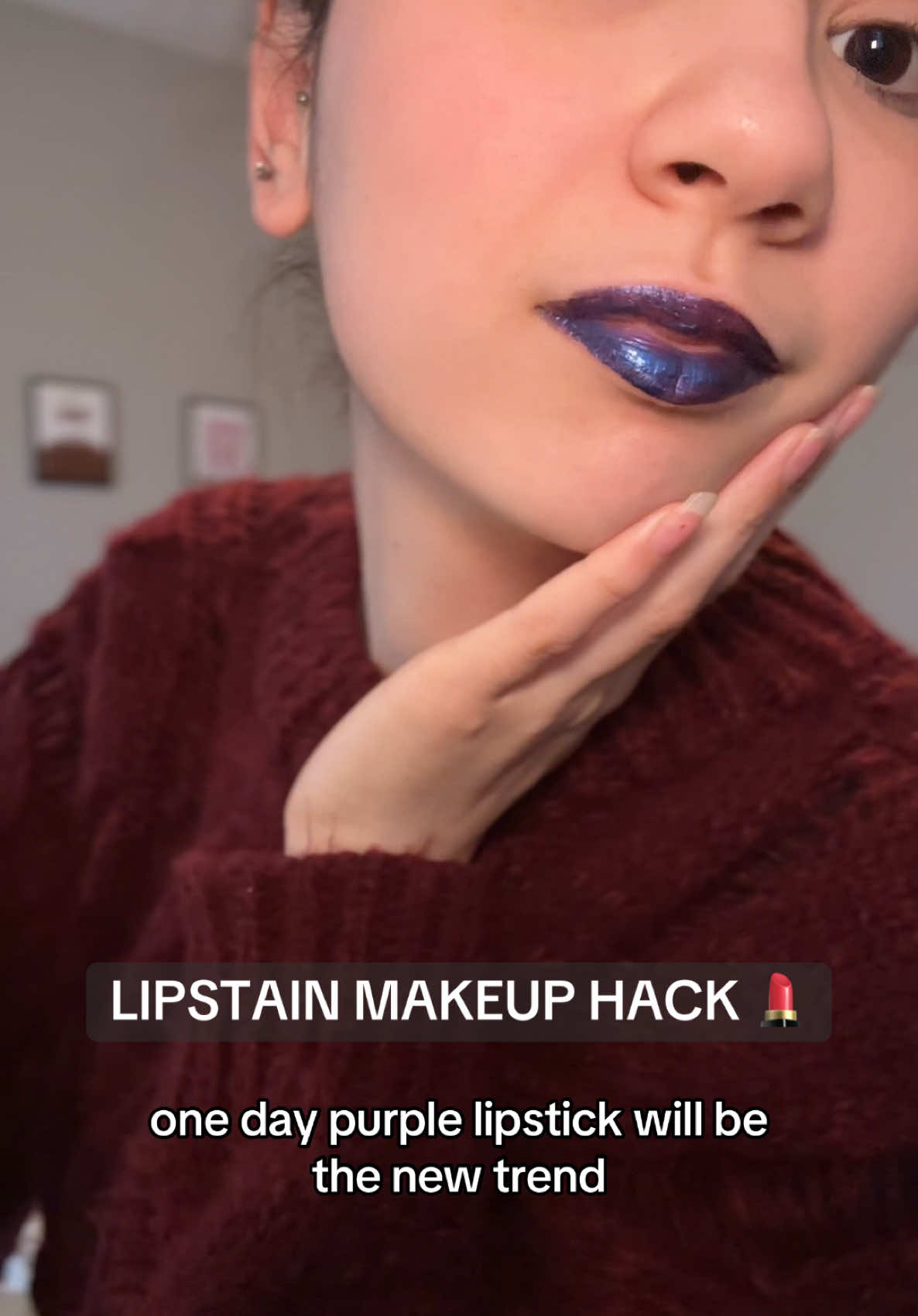 Lip stain over lipstick any day!!! #lipstain #tiktokmademebuyit #wonderskin #lipstick #lipcombo 