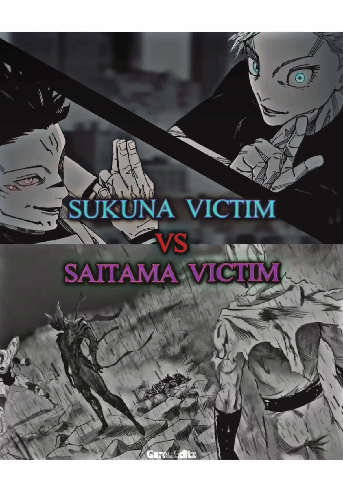 Gojo vs Garou #gojo #garou #onepunchman #jujutsukaisen #jjk #opm #edit #fyp #foryou #viral #capeditz219 